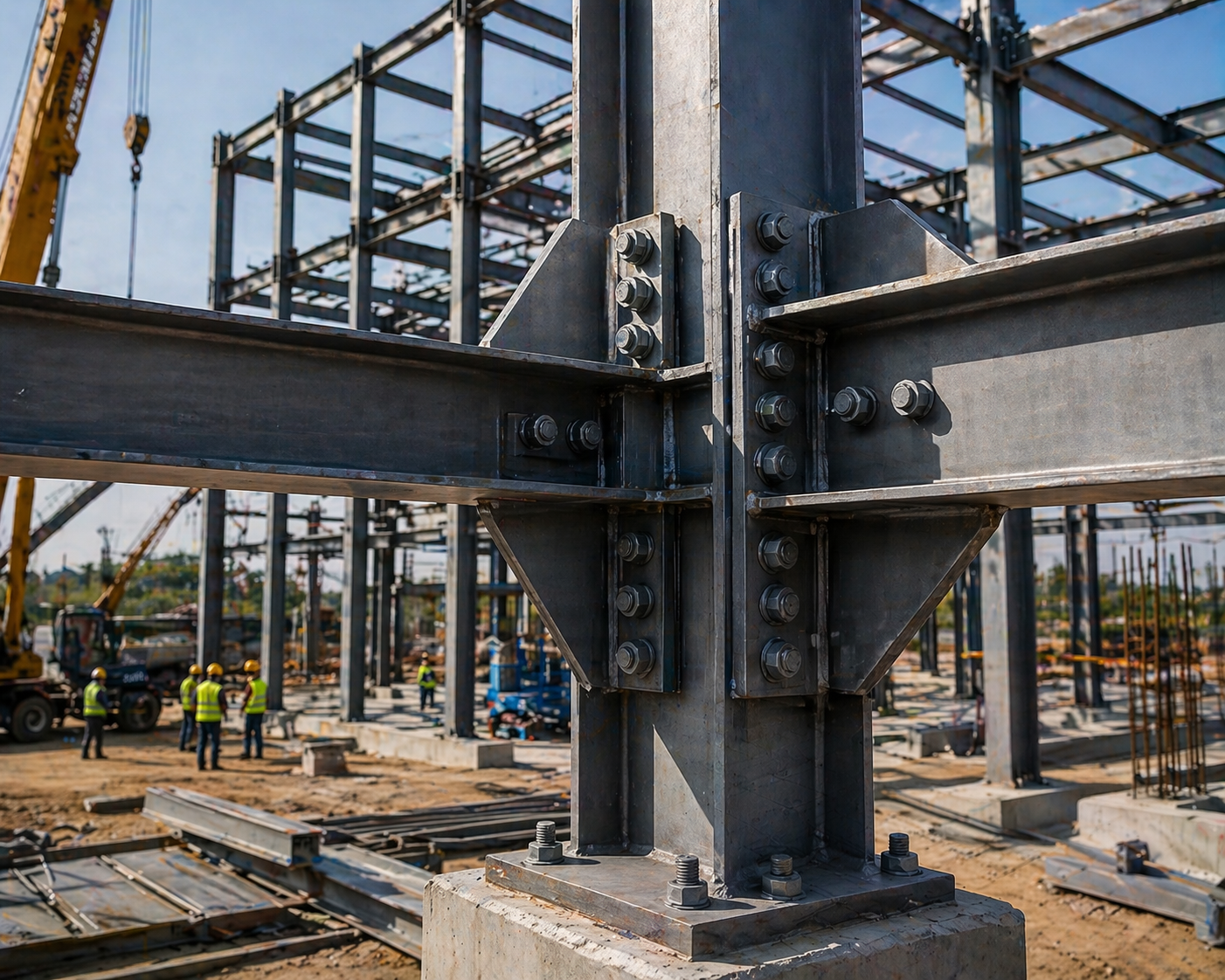 Connection design steel